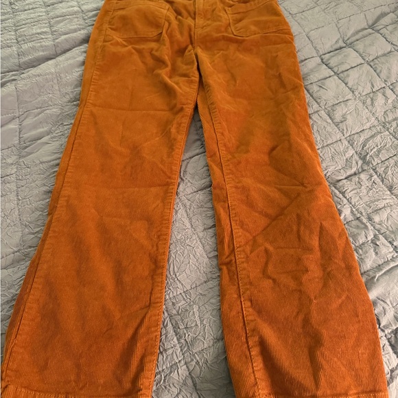 Frame Burnt Orange Corduroy Pants Women’s 29 - Picture 3 of 8